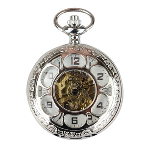 Reloj de bolsillo de los anteojos mecánicos automáticos de 1920 - Plata - TruClothing.com - 12