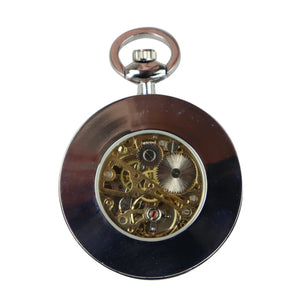 Automatic Mechanical 1920's Blinders Pocket Watch - Silver - TruClothing.com - 2