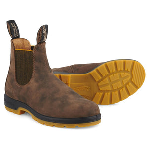 Blundstone 1944 Brown Leather Chelsea Boots Cushioned Absorbtion - Blundstone - 8