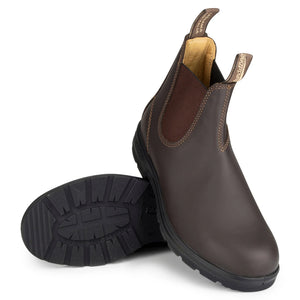 Blundstone 550 Walnut Brown Leather Australian Chelsea Ankle Boots - Blundstone - 4
