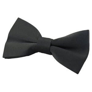 Fliege Für Herren Jungen Unisex Schwarz Satin Clip On Smoking Hemd Klassische - House of Cavani - 2