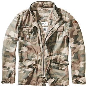 Brandit Vintage Herren Military M65 Kurzer Combat Light Feldjackenparka - Eiche - Brandit - 5