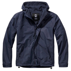 Giacca Brandit 3167 stile Militare Casual con Cappuccio - Blu Scuro - Brandit - 5