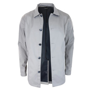 Manteljacke Mittellange für Herren Leicht Elegant, Lässig Beige Blau Mac - House of Cavani - 6