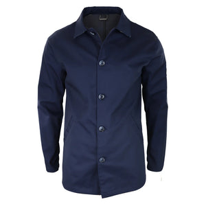 Manteljacke Mittellange für Herren Leicht Elegant, Lässig Beige Blau Mac - Marineblau - House of Cavani - 8