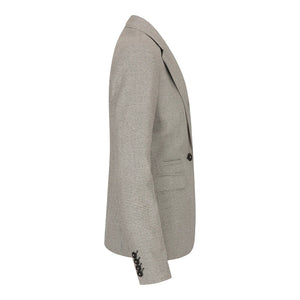 Kyoto - Women's Tweed Beige Blazer Wool Jacket 1920s - House of Cavani - 3