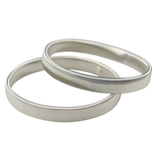 Men's Classic Shirt Armbands Garters 1920s Gatsby Blinders - Silver - TruClothing.com - 2