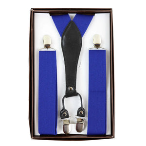 Men's Classic Trouser Braces Suspenders 1920s Gatsby Blinders - Blue - TruClothing.com - 4
