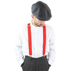 Men's Classic Trouser Braces Suspenders 1920s Gatsby Blinders - Orange - TruClothing.com - 21