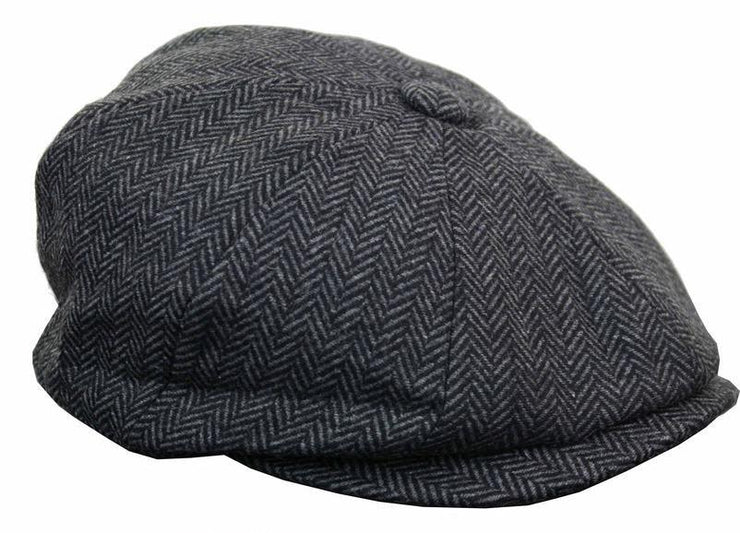 Men's Tweed Newsboy Razor Flat Cap Peaky Blinders Baker – TruClothing