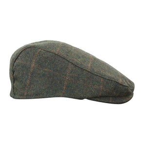 Cappello Piatto da Uomo 8 Pannelli Tweed Vintage Classico Elegante anni '20 - Verde Oliva - House of Cavani - 7