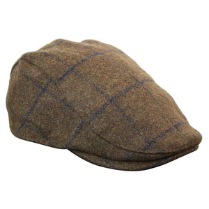 Cappello Piatto da Uomo 8 Pannelli Tweed Vintage Classico Elegante anni '20 - Nocciola - House of Cavani - 9