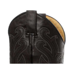 Mens Hi Cowboy Boots Pointed Black Brown Grinders Leather Crocodile Western Cuban - Grinders - 5