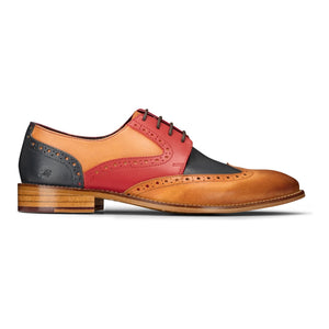 Schuhe für Herren Brogue Hellbraune Braune Rote Klassisches Vintage-Formal Aus echtem Leder - London Brogues - 11