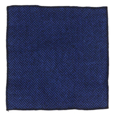 Mens Tie and Hankie Set - Blue Tweed STZ11, One Size-TruClothing