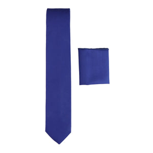 Men's Tie Hankie Set Classic 1920s Peaky Blinders Gatsby - Royal Blue - TruClothing.com - 14