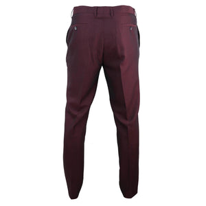 Myers - Pantaloni Pentru Bărbați Roșu Vin - House of Cavani - 3
