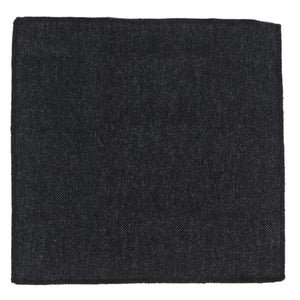Stz22 Men's Tie Hankie Tweed Black Classic Gatsby Peaky Blinders - TruClothing.com - 2