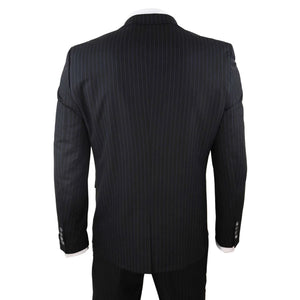 STZ42 - Men's 3 Piece Suit Gatsby 1920s Gangster Pinstripe - TruClothing.com - 8