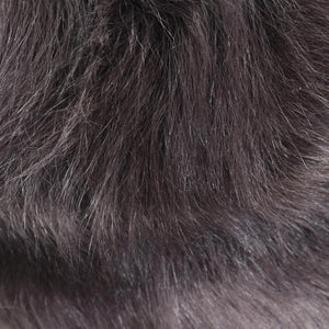 Women's Toscana Sheepskin Elasticated Headband Neck Scarf - Brown - Infinity Leather - 6