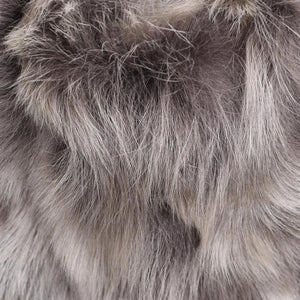 Women's Toscana Sheepskin Elasticated Headband Neck Scarf - Taupe - Infinity Leather - 9